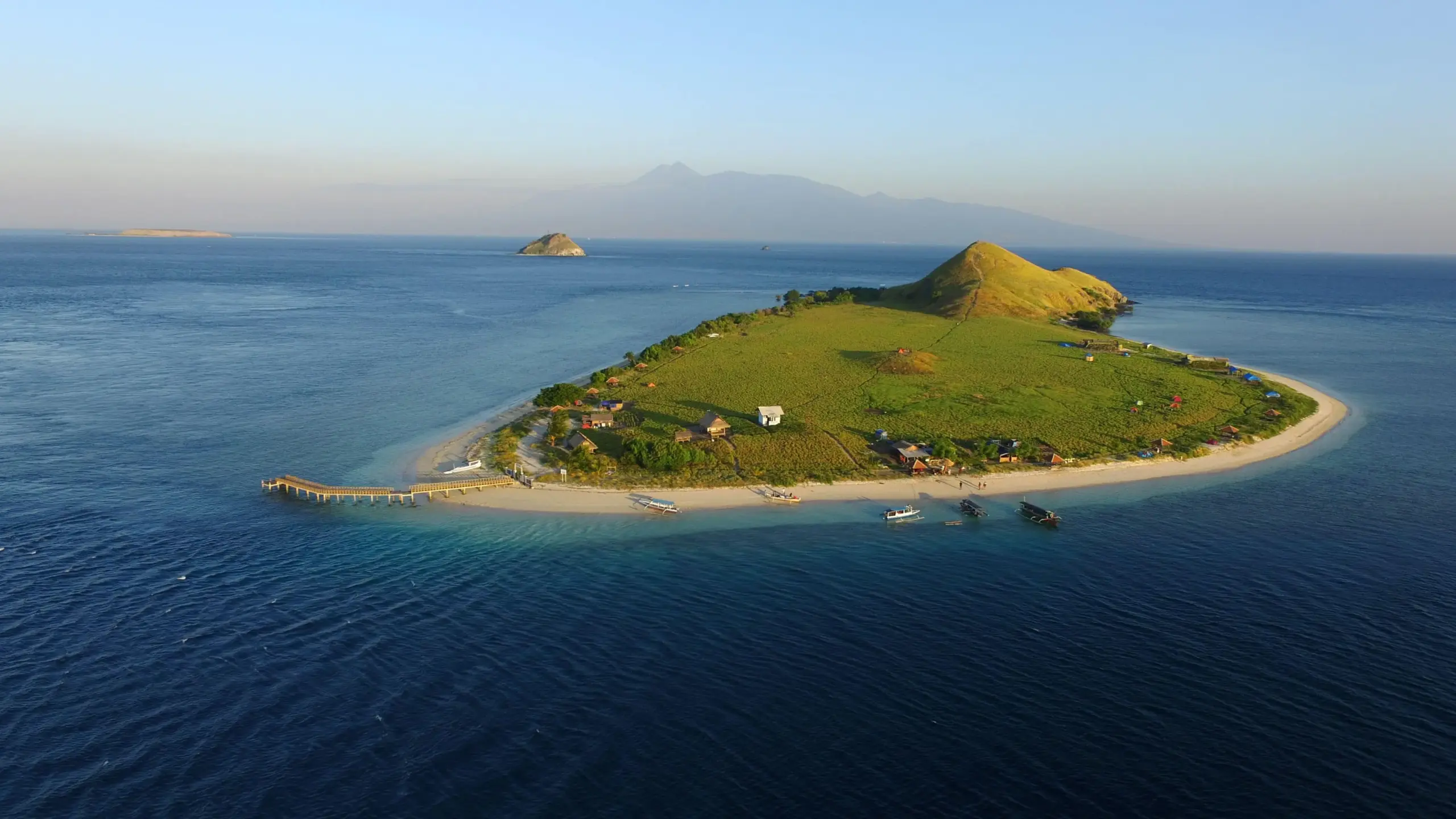 Kenawa Island in Sumbawa reachable within an island hopping segment of an Indonesia private tour